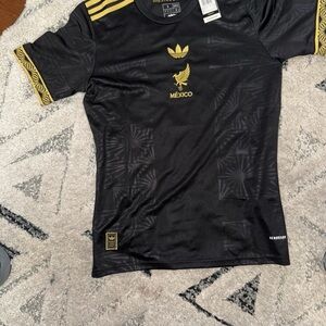 Adidas Men's Black Mexico Soccer Jersey